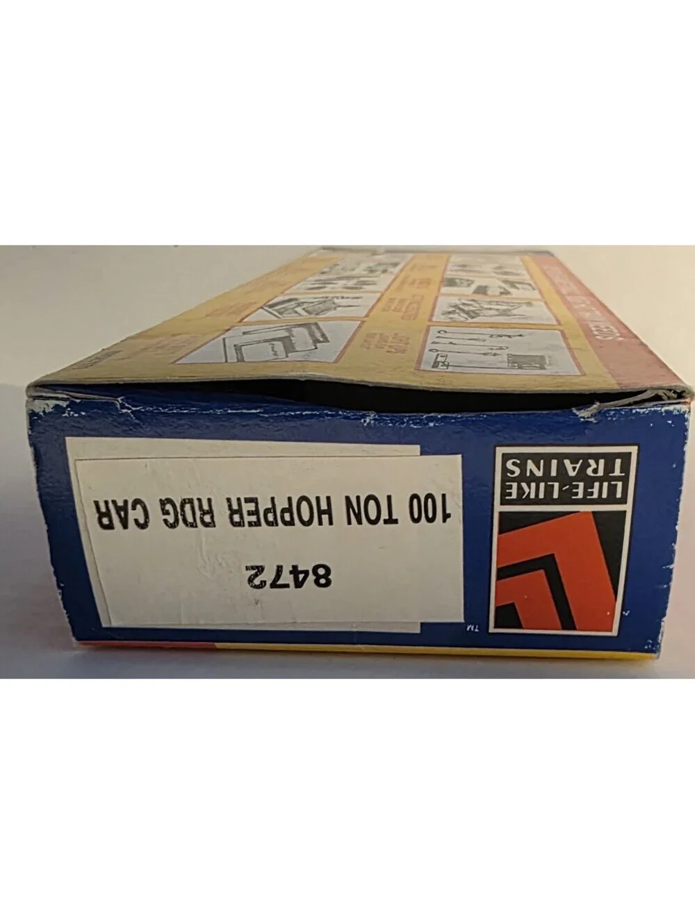 Life Like 8472 HO Scale Reading RDG 41442 100 Ton Hopper Car